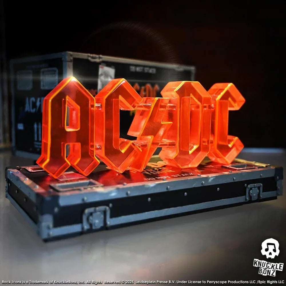 AC/DC Rock Ikonz On Tour Figur PWR UP Tour Road Case Knucklebonz