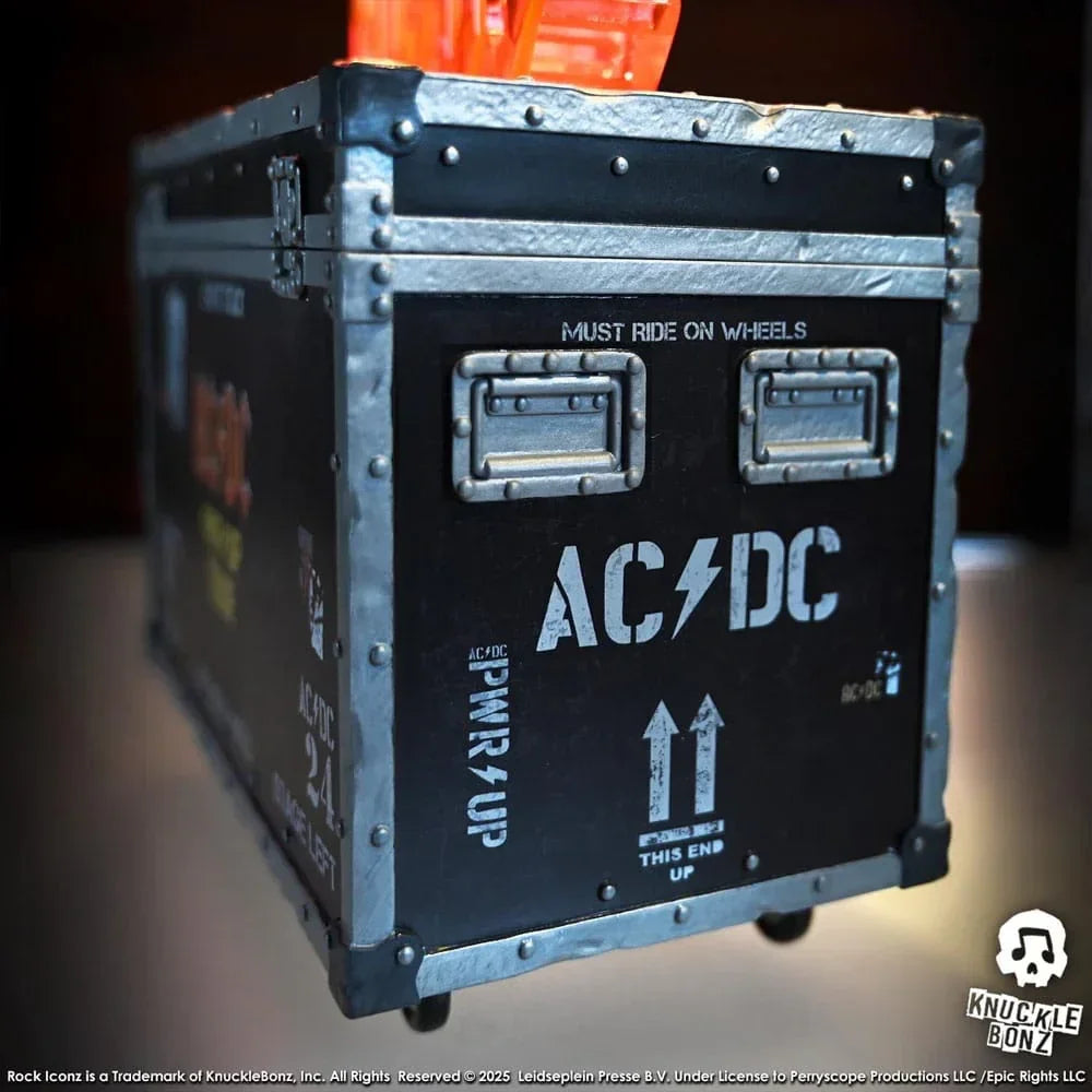 AC/DC Rock Ikonz On Tour Figur PWR UP Tour Road Case Knucklebonz