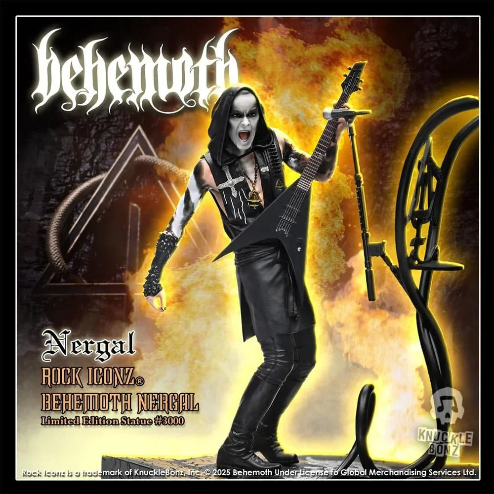 Behemoth Rock Iconz Figur Nergal 22 cm Knucklebonz