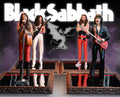 Black Sabbath Rock Iconz Staty 4-Pack Sabotage Era 23 cm Knucklebonz
