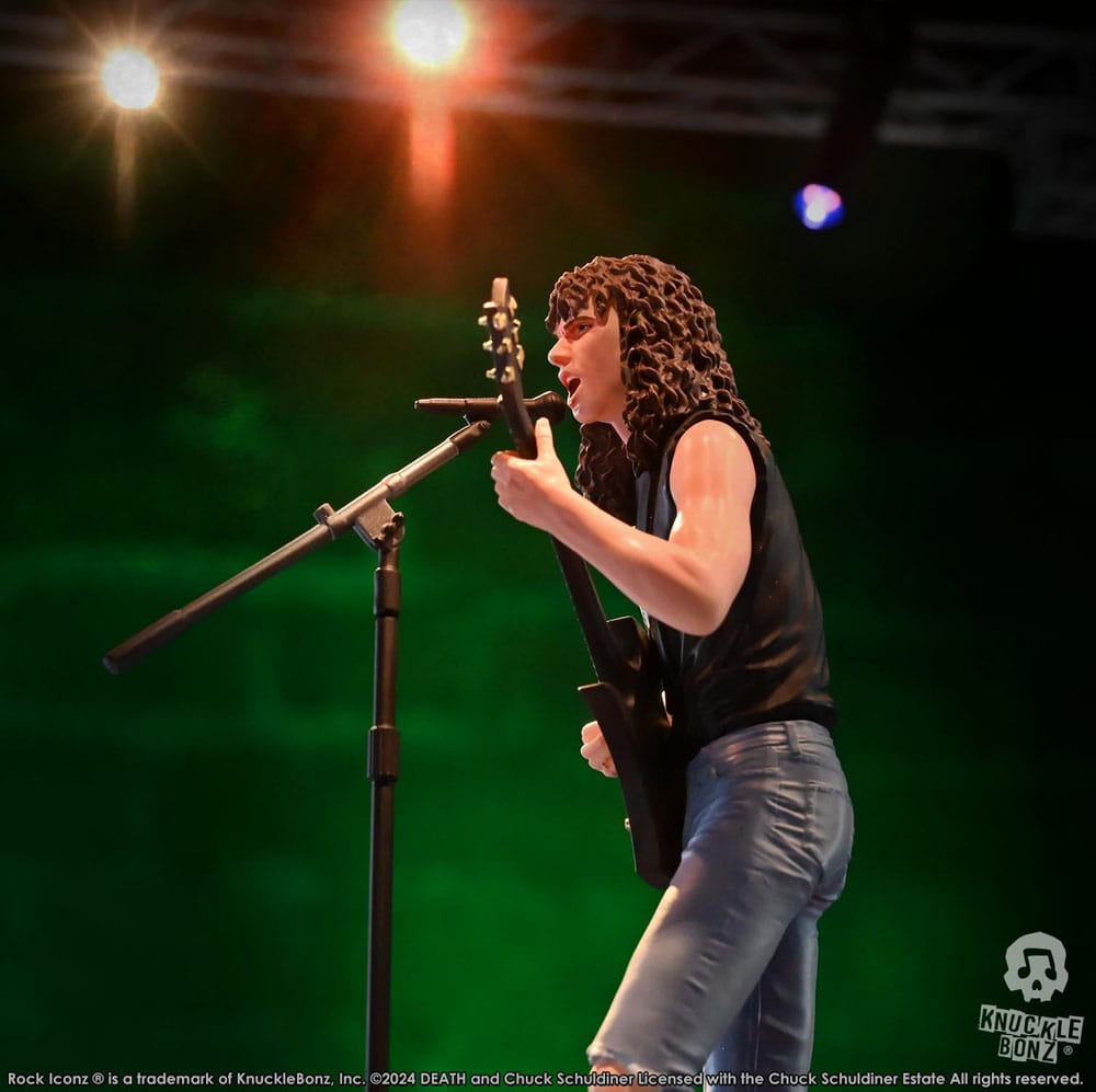 Death Rock Iconz Figur Chuck Schuldiner II 22 cm Knucklebonz