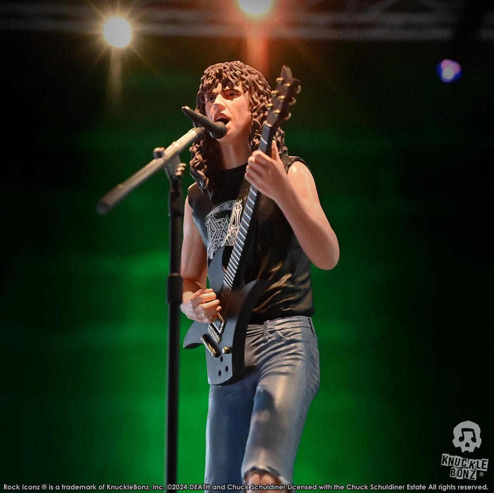 Death Rock Iconz Figur Chuck Schuldiner II 22 cm Knucklebonz