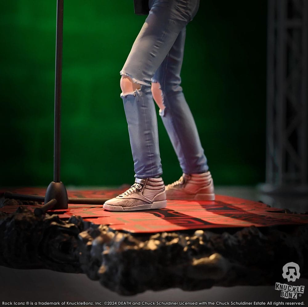 Death Rock Iconz Figur Chuck Schuldiner II 22 cm Knucklebonz