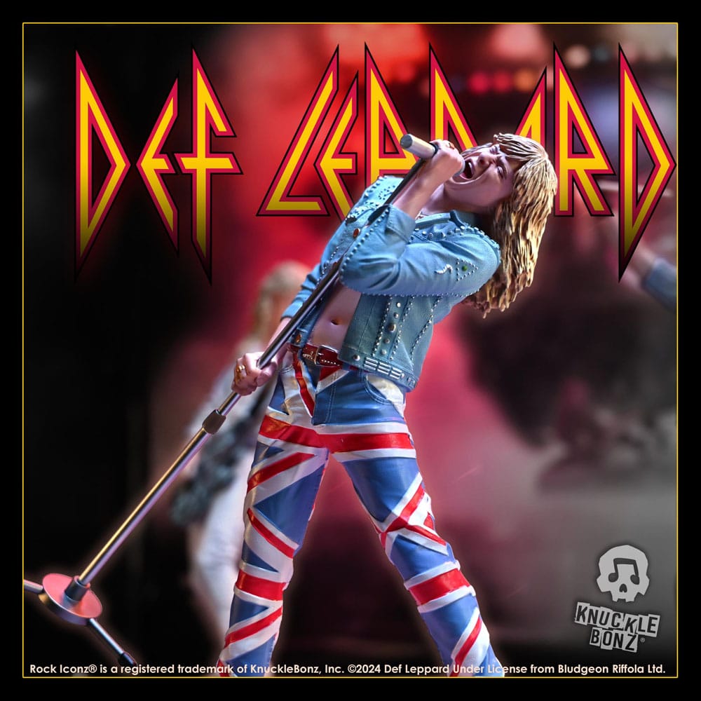 Def Leppard Rock Iconz Figur Joe Elliott 24 cm Knucklebonz