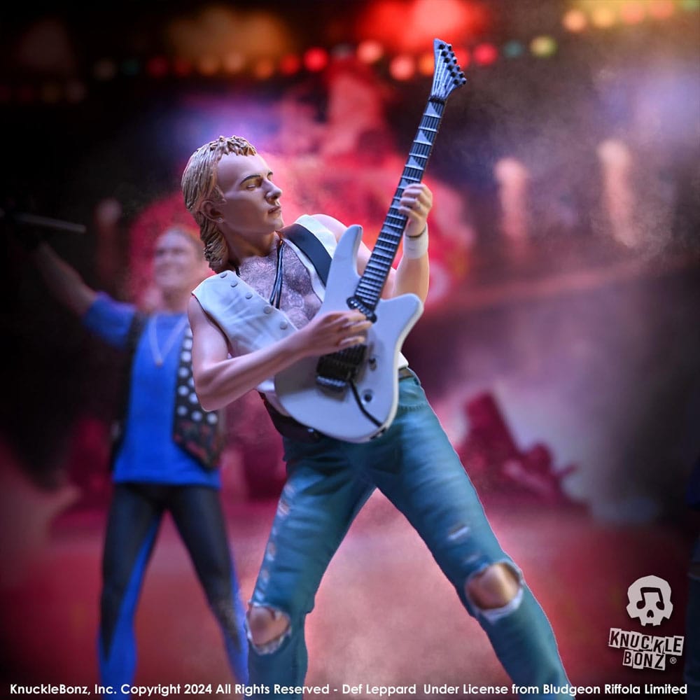 Def Leppard Rock Iconz Figur Phil Collen 24 cm Knucklebonz