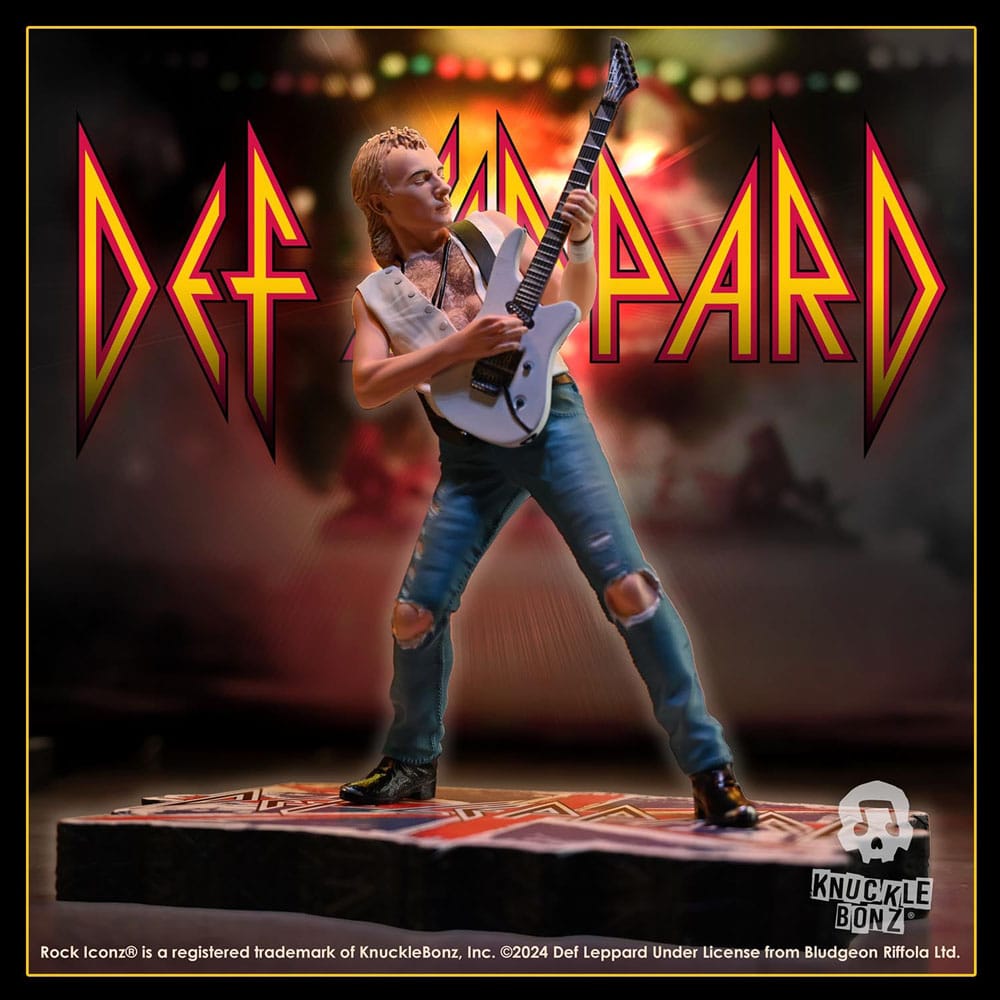 Def Leppard Rock Iconz Figur Phil Collen 24 cm Knucklebonz