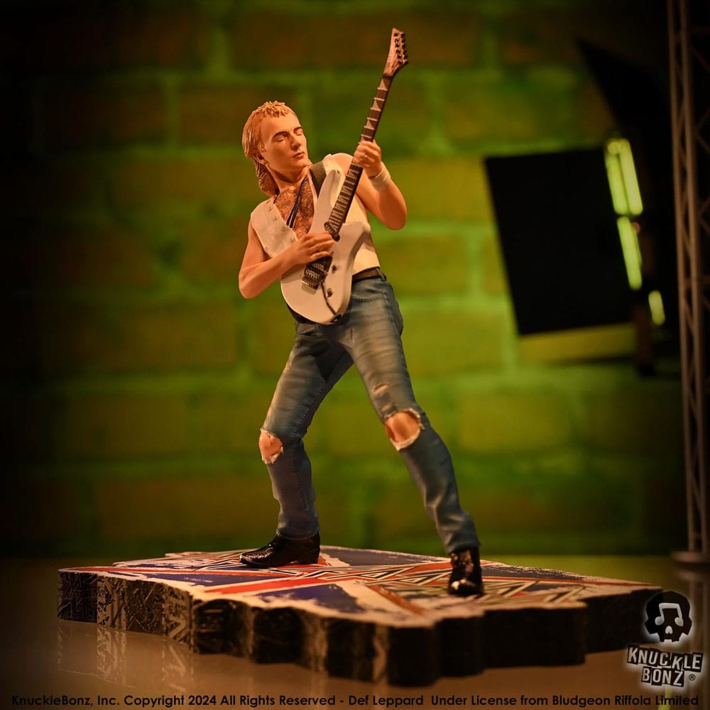 Def Leppard Rock Iconz Figur Phil Collen 24 cm Knucklebonz