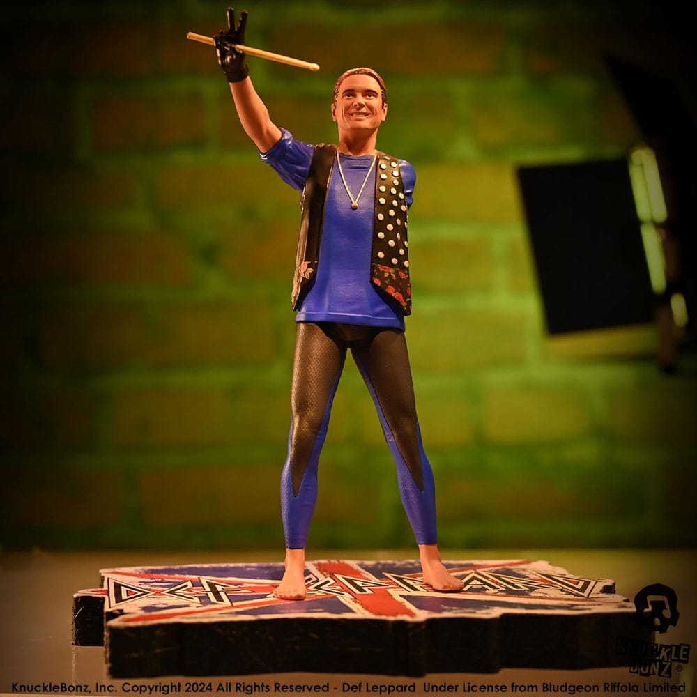 Def Leppard Rock Iconz Figur Rick Allen 24 cm Knucklebonz