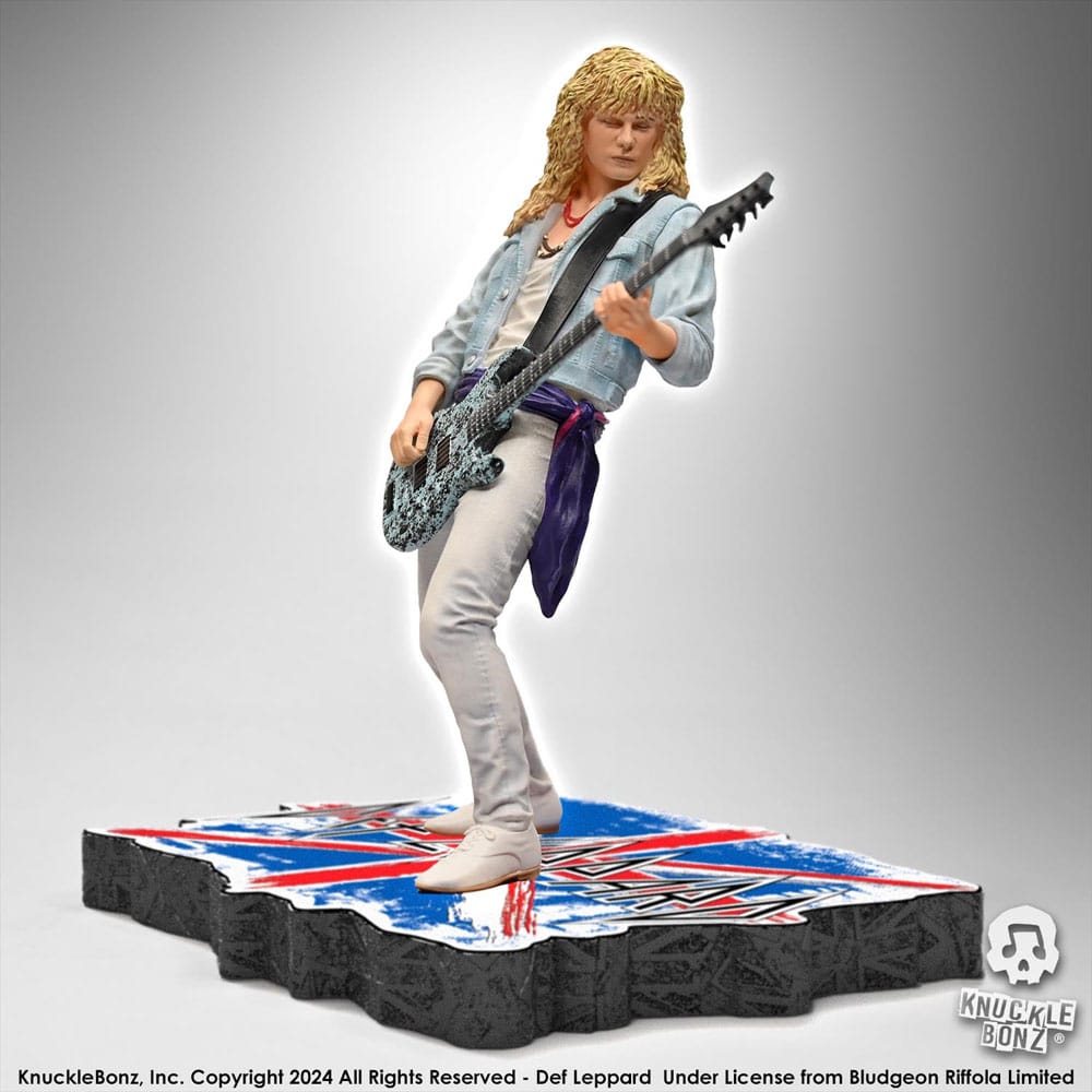 Def Leppard Rock Iconz Figur Rick Savage 24 cm Knucklebonz