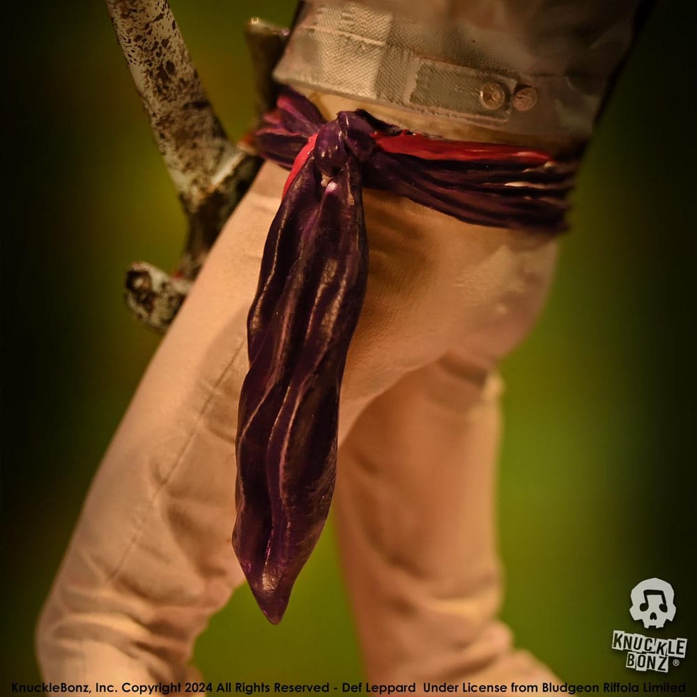 Def Leppard Rock Iconz Figur Rick Savage 24 cm Knucklebonz