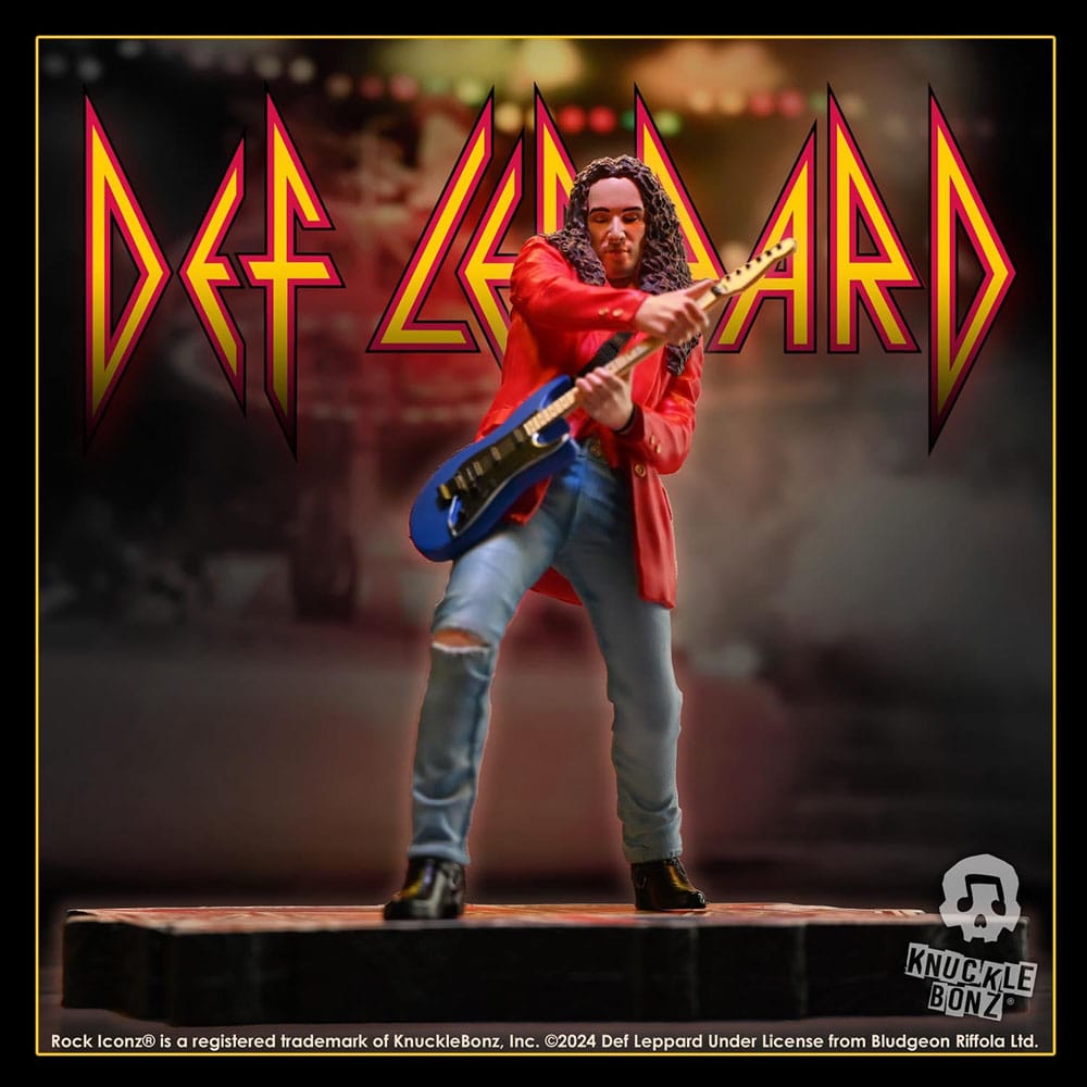 Def Leppard Rock Iconz Figur Vivian Campbell 24 cm Knucklebonz