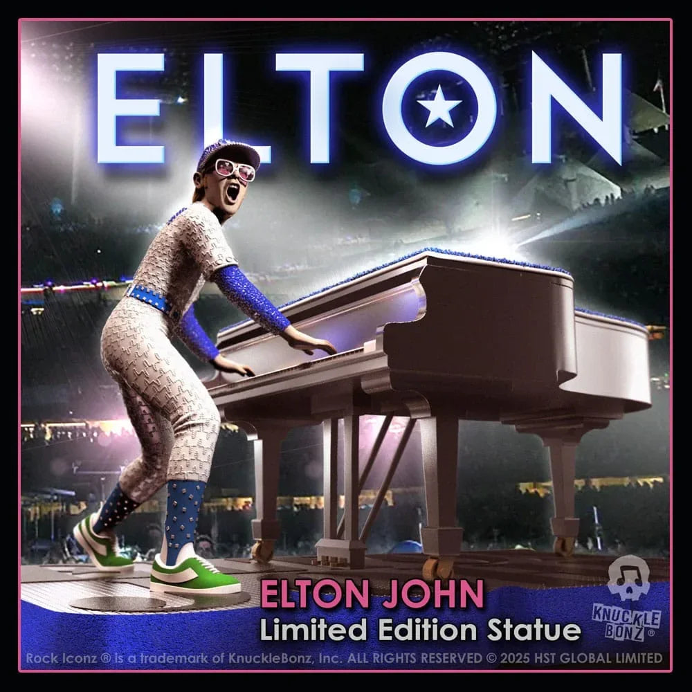 Elton John Iconz Figur 19 cm Knucklebonz