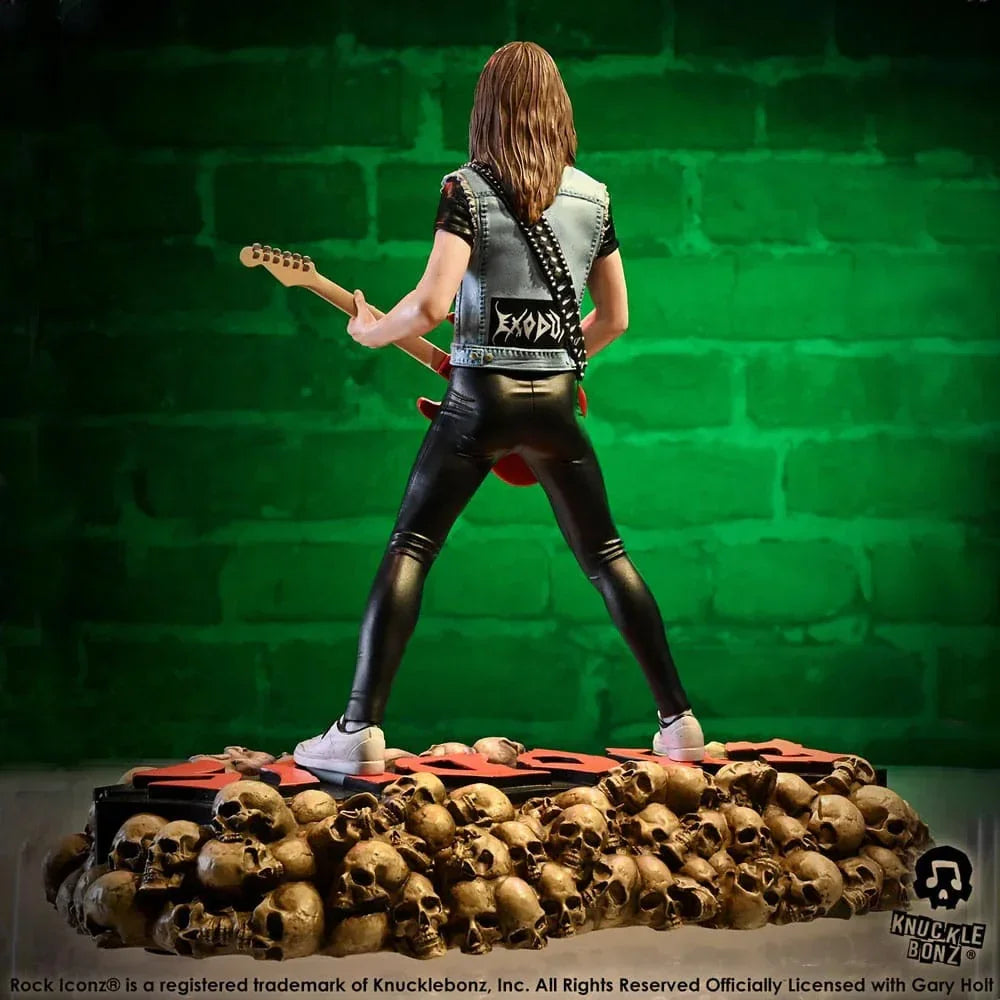 Exodus Rock Iconz Figur 1/9 Gary Holt 22 cm Knucklebonz
