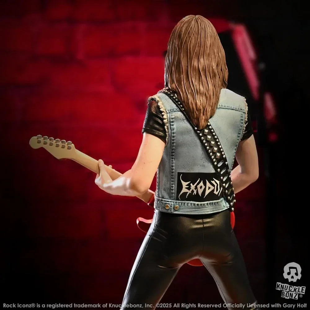 Exodus Rock Iconz Figur 1/9 Gary Holt 22 cm Knucklebonz