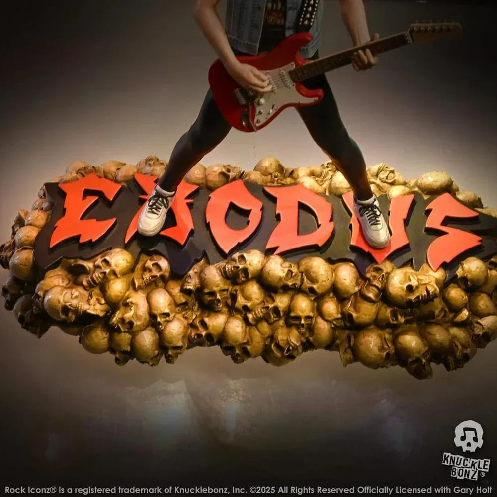 Exodus Rock Iconz Figur 1/9 Gary Holt 22 cm Knucklebonz