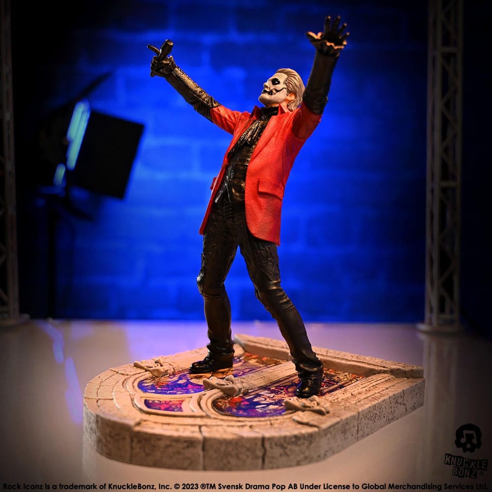 Ghost Rock Iconz Figur Papa Emeritus IV 22 cm - Samlarobjekt Knucklebonz