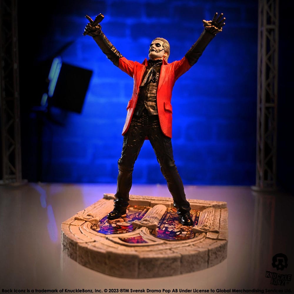 Ghost Rock Iconz Figur Papa Emeritus IV 22 cm - Samlarobjekt Knucklebonz