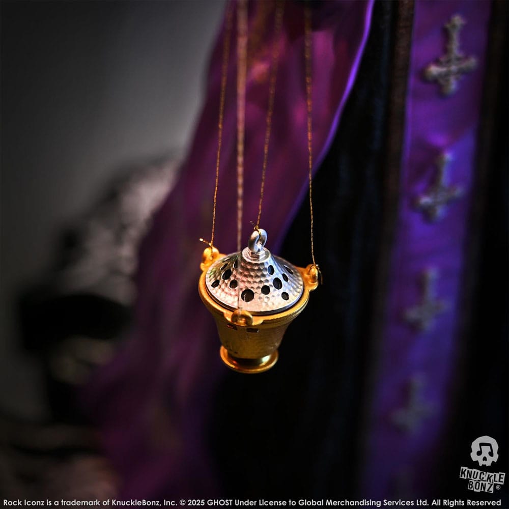 Ghost Rock Iconz Figur Papa V Perpetua Purple Robes 22 cm Knucklebonz