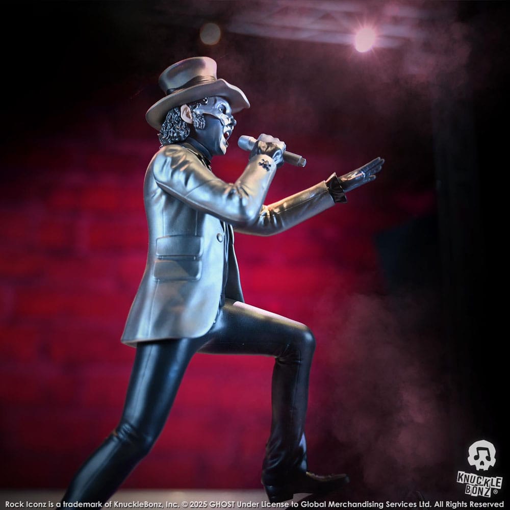 Ghost Rock Iconz Figur Papa V Perpetua Top Hat 22 cm Knucklebonz