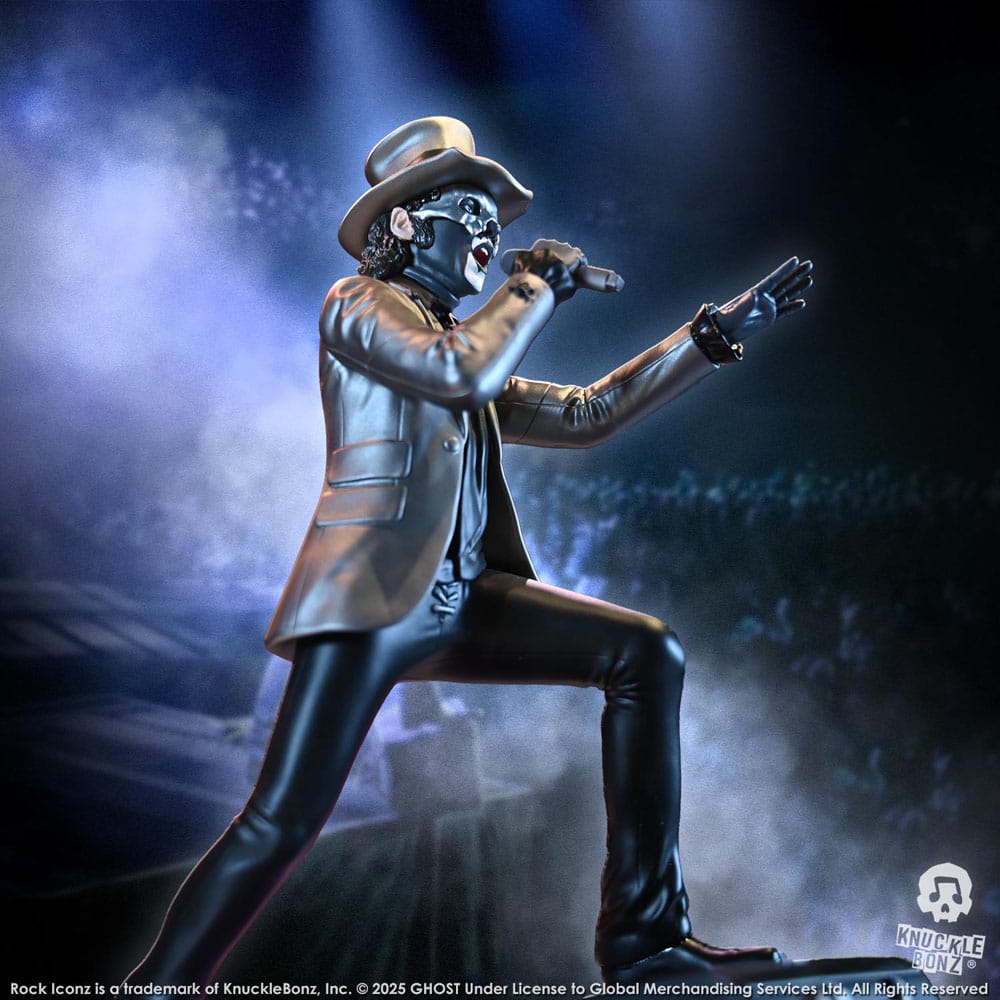 Ghost Rock Iconz Figur Papa V Perpetua Top Hat 22 cm Knucklebonz