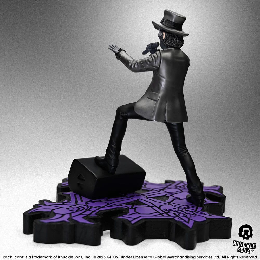 Ghost Rock Iconz Figur Papa V Perpetua Top Hat 22 cm Knucklebonz