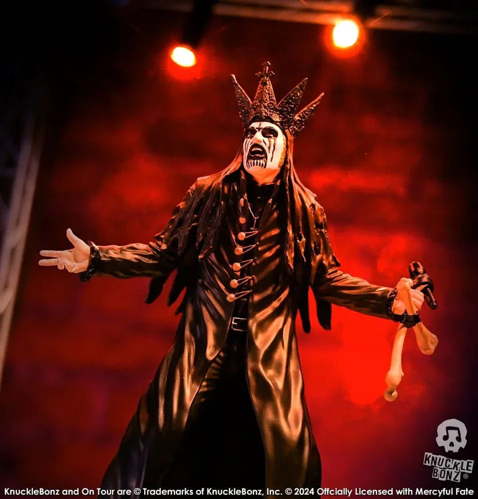 Mercyful Fate Rock Iconz Figur King Diamond III (Svart Version) 22 cm Knucklebonz