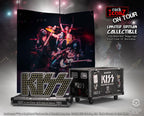 Kiss Rock Ikonz On Tour Road Case Figur + Stage Backdrop Set Alive! Tour Knucklebonz