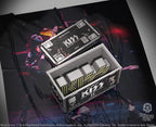 Kiss Rock Ikonz On Tour Road Case Figur + Stage Backdrop Set Alive! Tour Knucklebonz