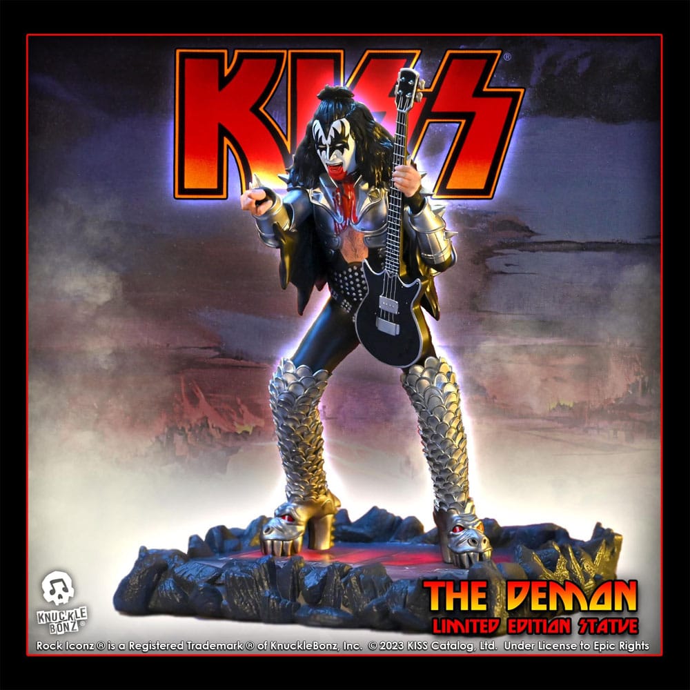 Kiss Rock Iconz Figur The Demon (Destroyer) 22 cm Knucklebonz