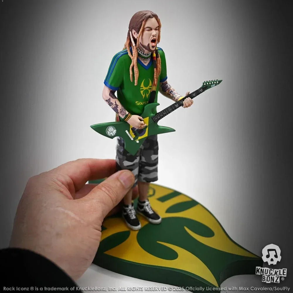Soulfly Rock Iconz Figur Max Cavalera 22 cm Knucklebonz