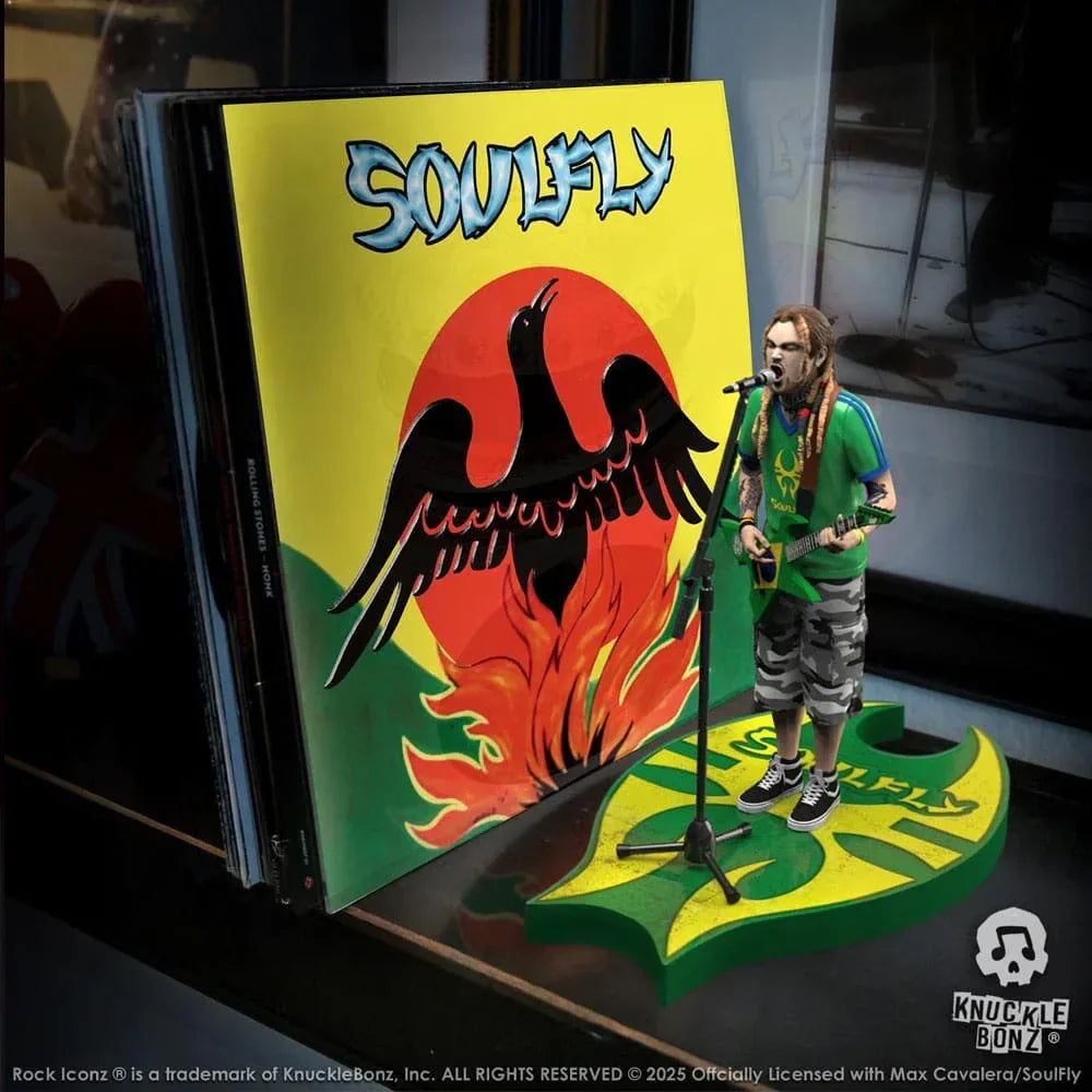 Soulfly Rock Iconz Figur Max Cavalera 22 cm Knucklebonz