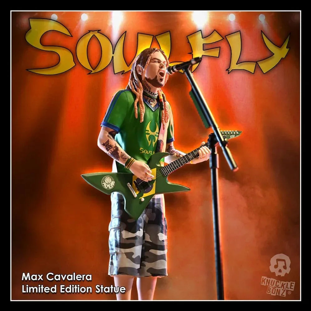 Soulfly Rock Iconz Figur Max Cavalera 22 cm Knucklebonz
