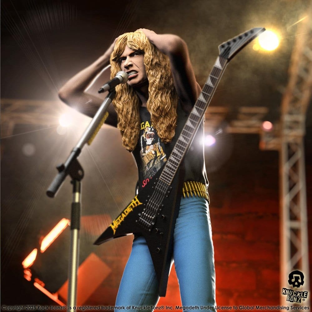 Megadeth Rock Iconz Figur Dave Mustaine II 22 cm