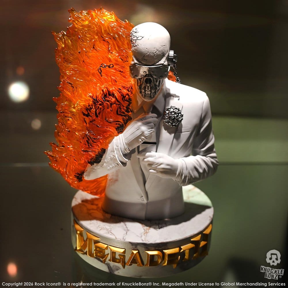 Megadeth 3D Vinylfigur från Det Sista Studioalbumet, 15 cm