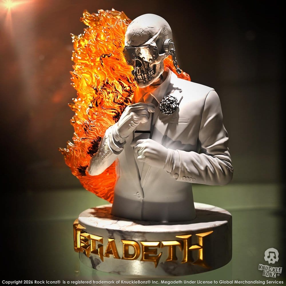 Megadeth 3D Vinylfigur från Det Sista Studioalbumet, 15 cm