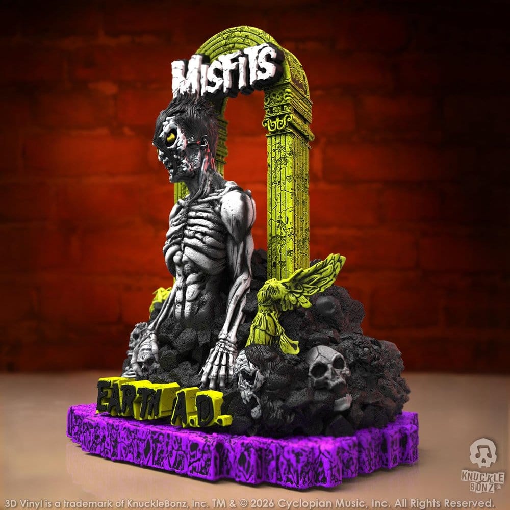 Misfits 3D Vinyl Figure Earth A.D. Death Comes Ripping