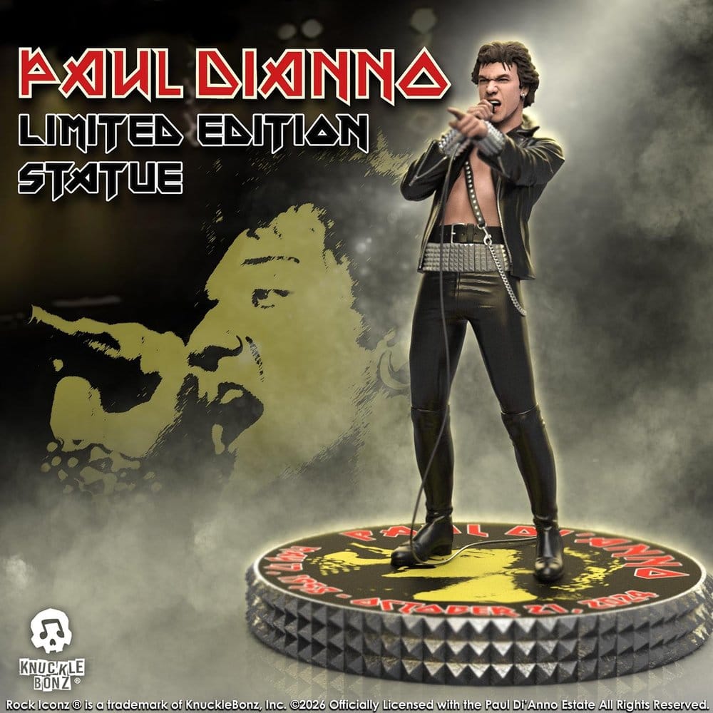 Iron Maiden Rock Iconz Figure Paul Di'Anno 20 cm