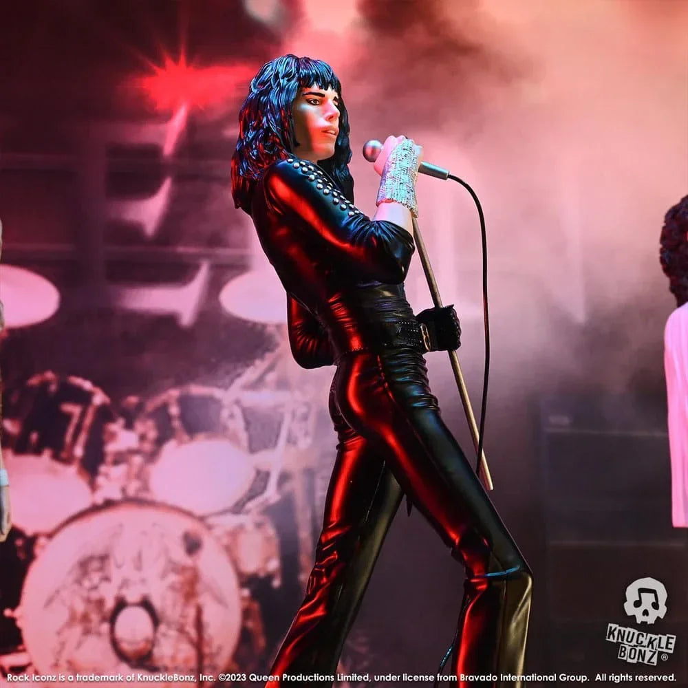 Queen Rock Iconz Figur Freddie Mercury II (Sheer Heart Attack Era) 23 cm Knucklebonz