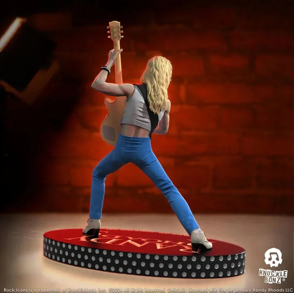 Randy Rhoads IV Rock Iconz Figur The Early Years Blue Version 24 cm Knucklebonz