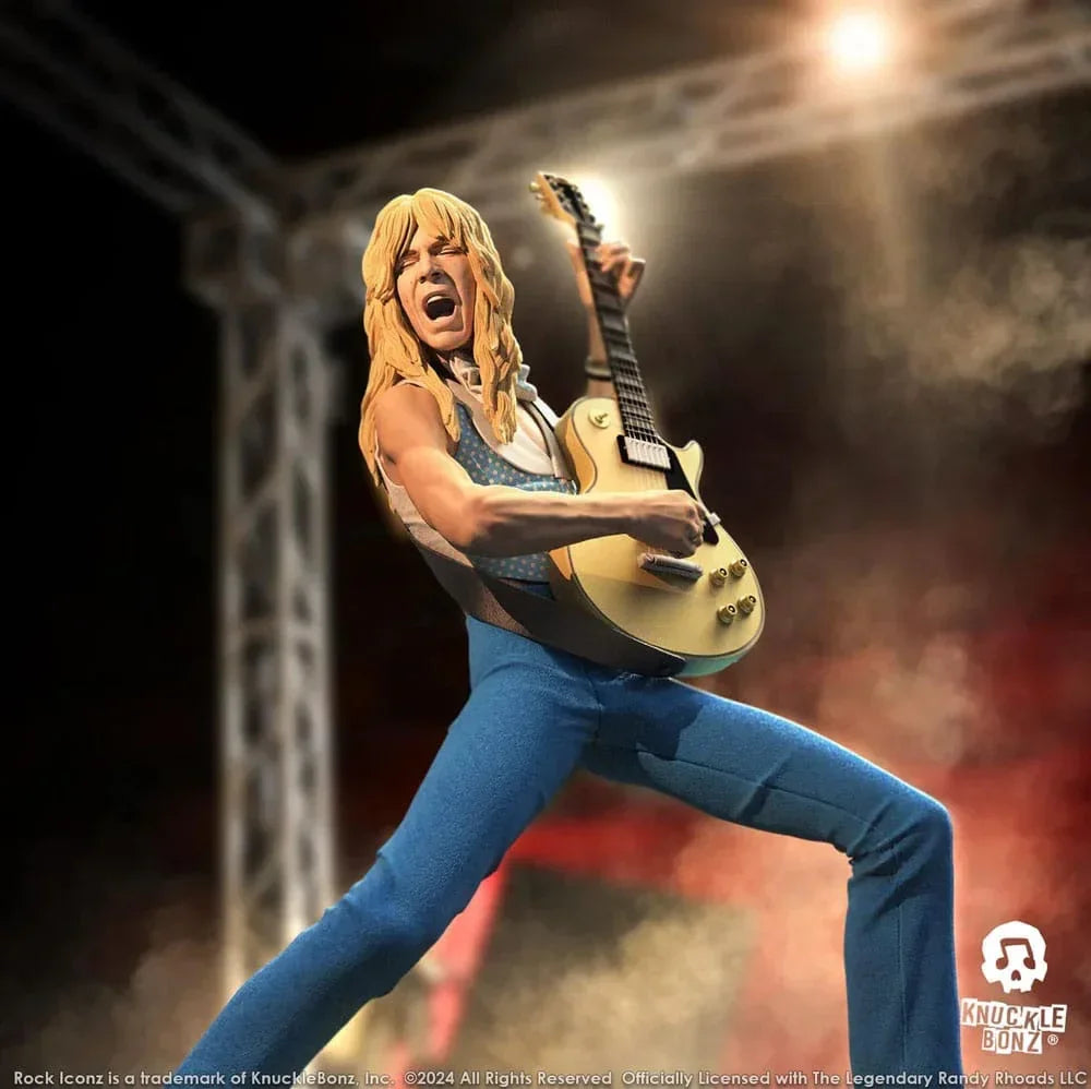 Randy Rhoads IV Rock Iconz Figur The Early Years Blue Version 24 cm Knucklebonz