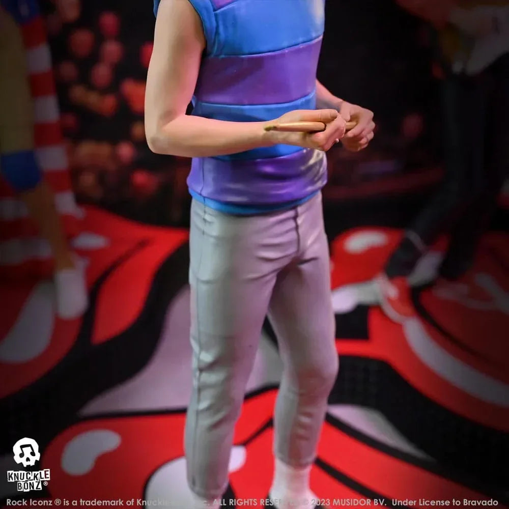 The Rolling Stones Rock Iconz Staty Charlie Watts (Tattoo You Tour 1981) 22 cm Knucklebonz