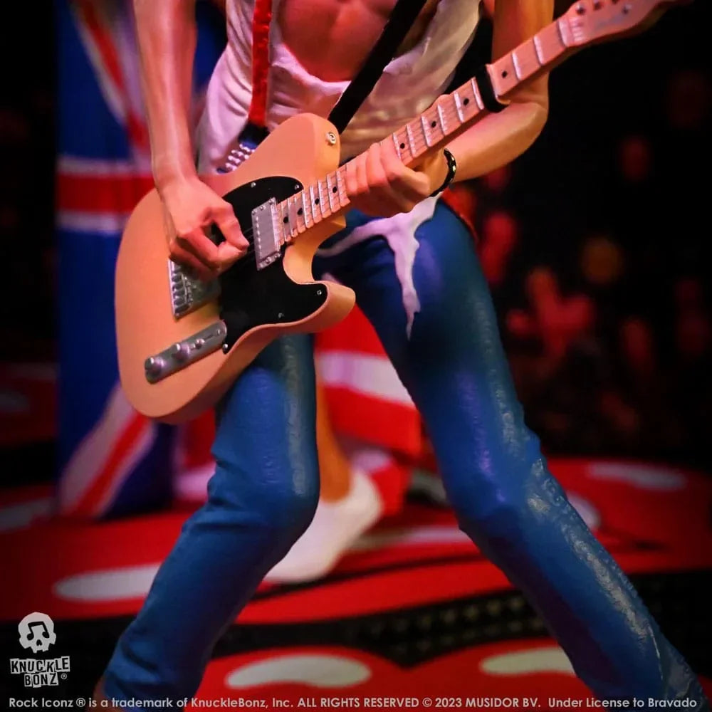 The Rolling Stones Rock Iconz Statue Keith Richards (Tattoo You Tour 1981) 22 cm Knucklebonz