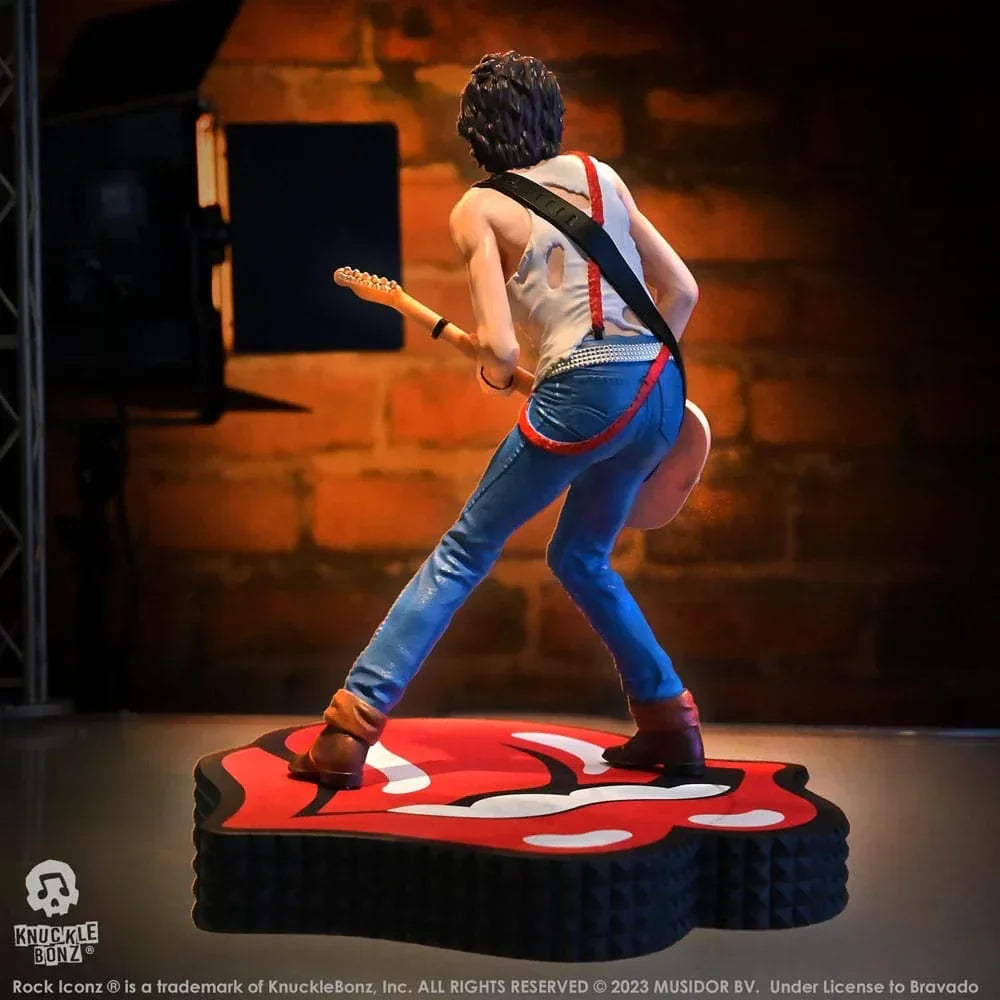 The Rolling Stones Rock Iconz Statue Keith Richards (Tattoo You Tour 1981) 22 cm Knucklebonz