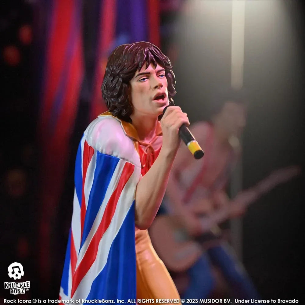 The Rolling Stones Rock Iconz Staty Mick Jagger (Tattoo You Tour 1981) 22 cm Knucklebonz