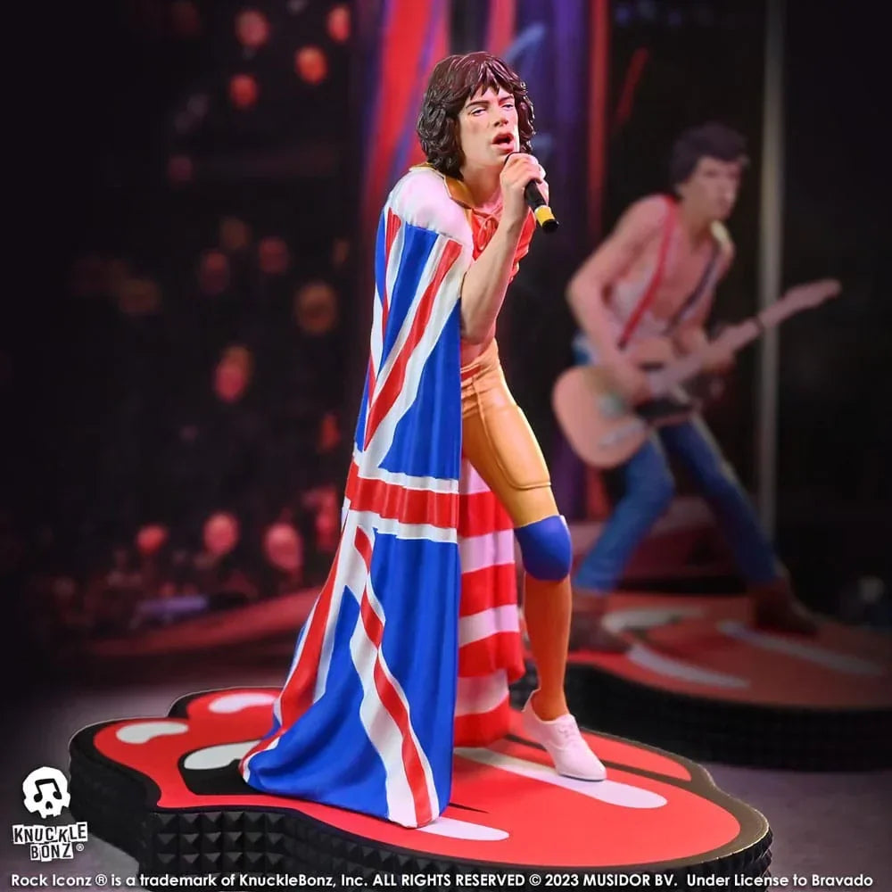 The Rolling Stones Rock Iconz Staty Mick Jagger (Tattoo You Tour 1981) 22 cm Knucklebonz
