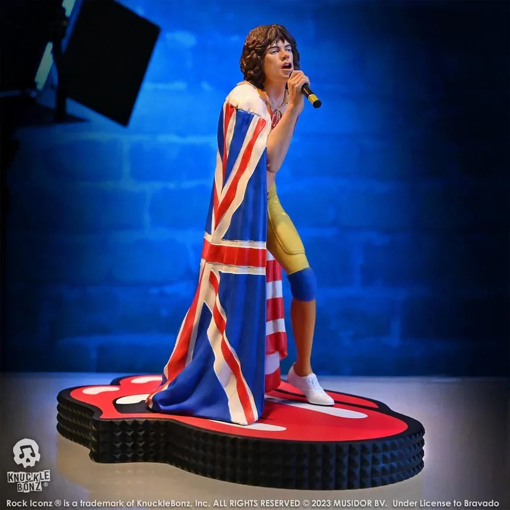 The Rolling Stones Rock Iconz Staty Mick Jagger (Tattoo You Tour 1981) 22 cm Knucklebonz