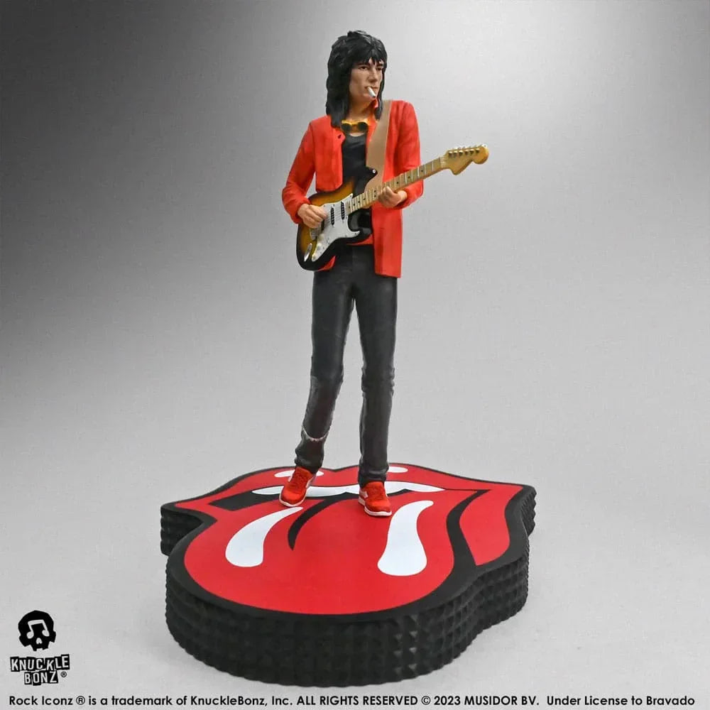The Rolling Stones Rock Iconz Staty Ronnie Wood (Tattoo You Tour 1981) 22 cm Knucklebonz