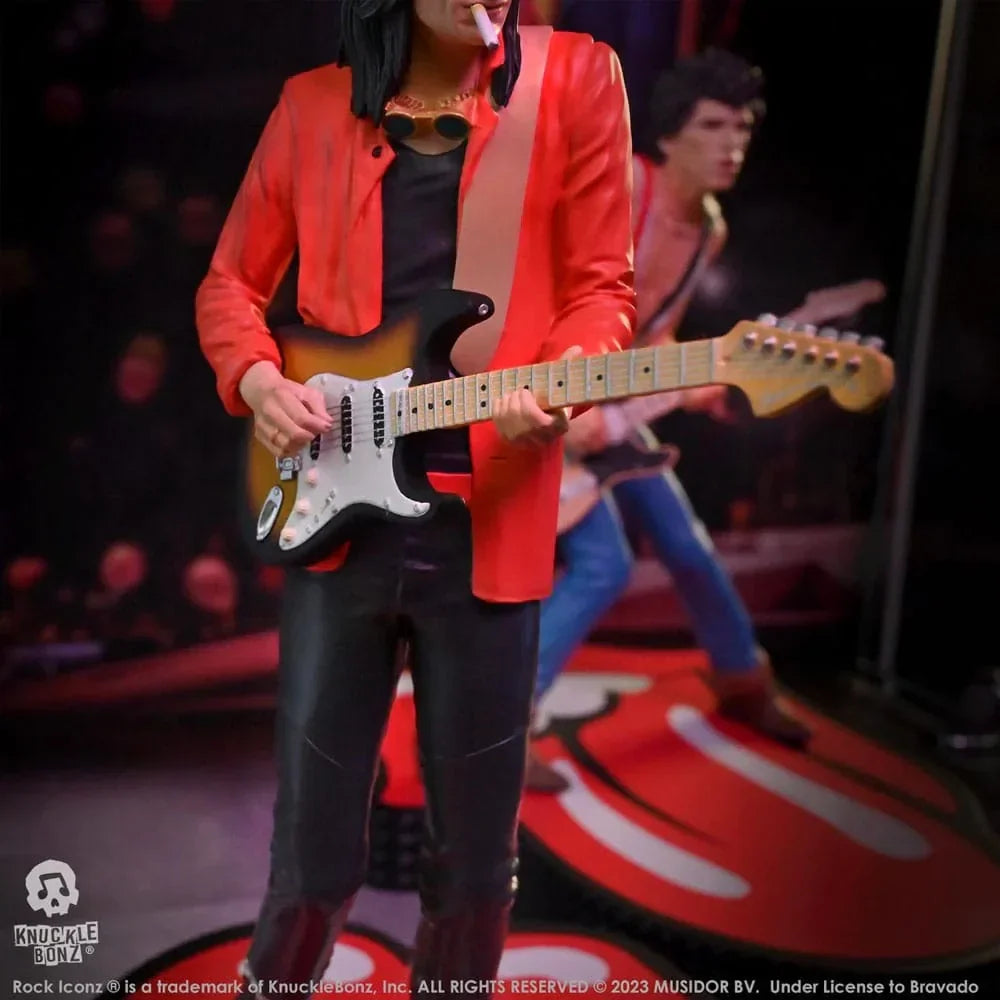 The Rolling Stones Rock Iconz Staty Ronnie Wood (Tattoo You Tour 1981) 22 cm Knucklebonz
