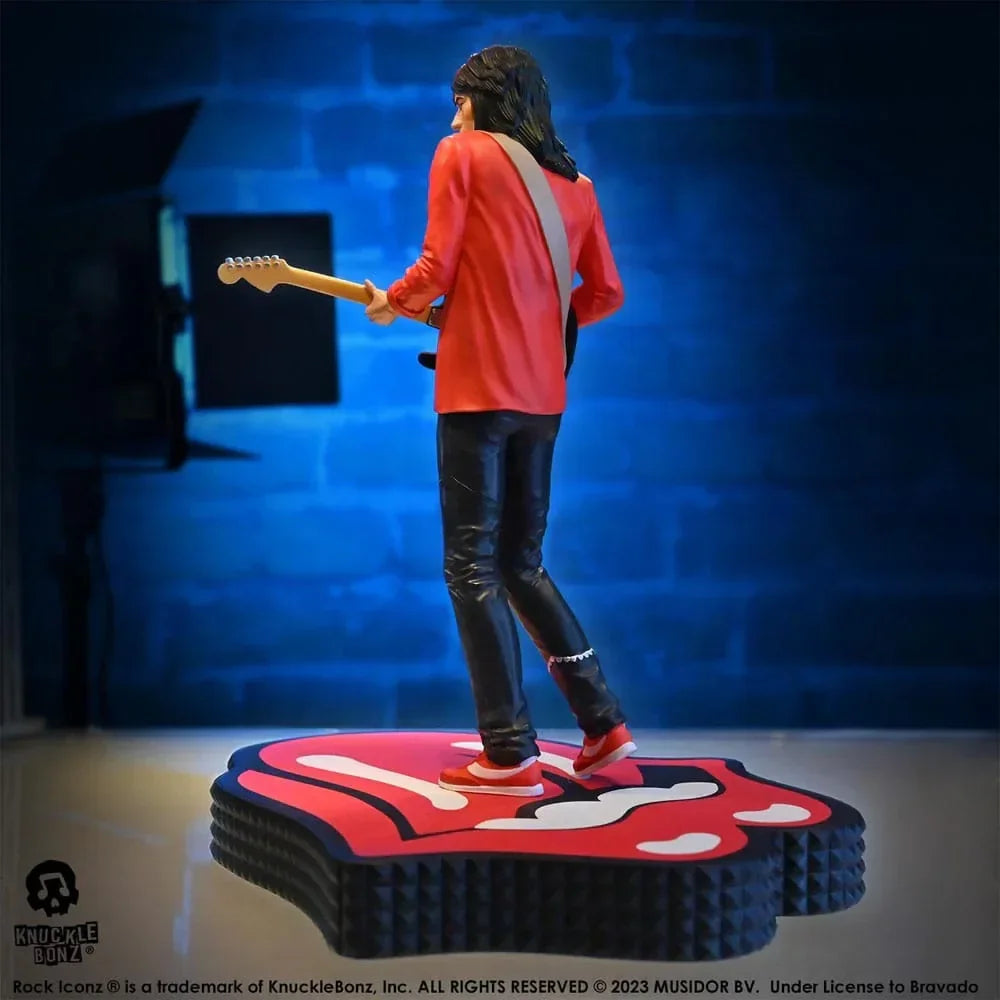 The Rolling Stones Rock Iconz Staty Ronnie Wood (Tattoo You Tour 1981) 22 cm Knucklebonz