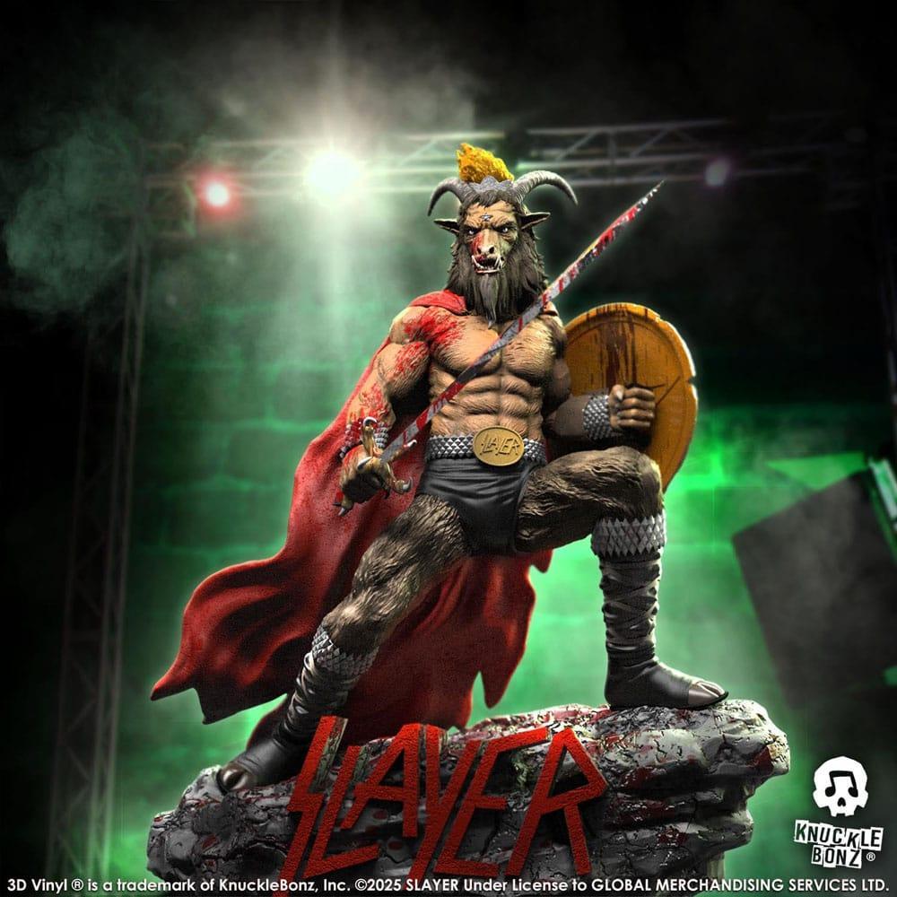 Slayer 3D Vinyl Figur Show No Mercy Minotaur 22 cm - Unik Samlarfigur Knucklebonz